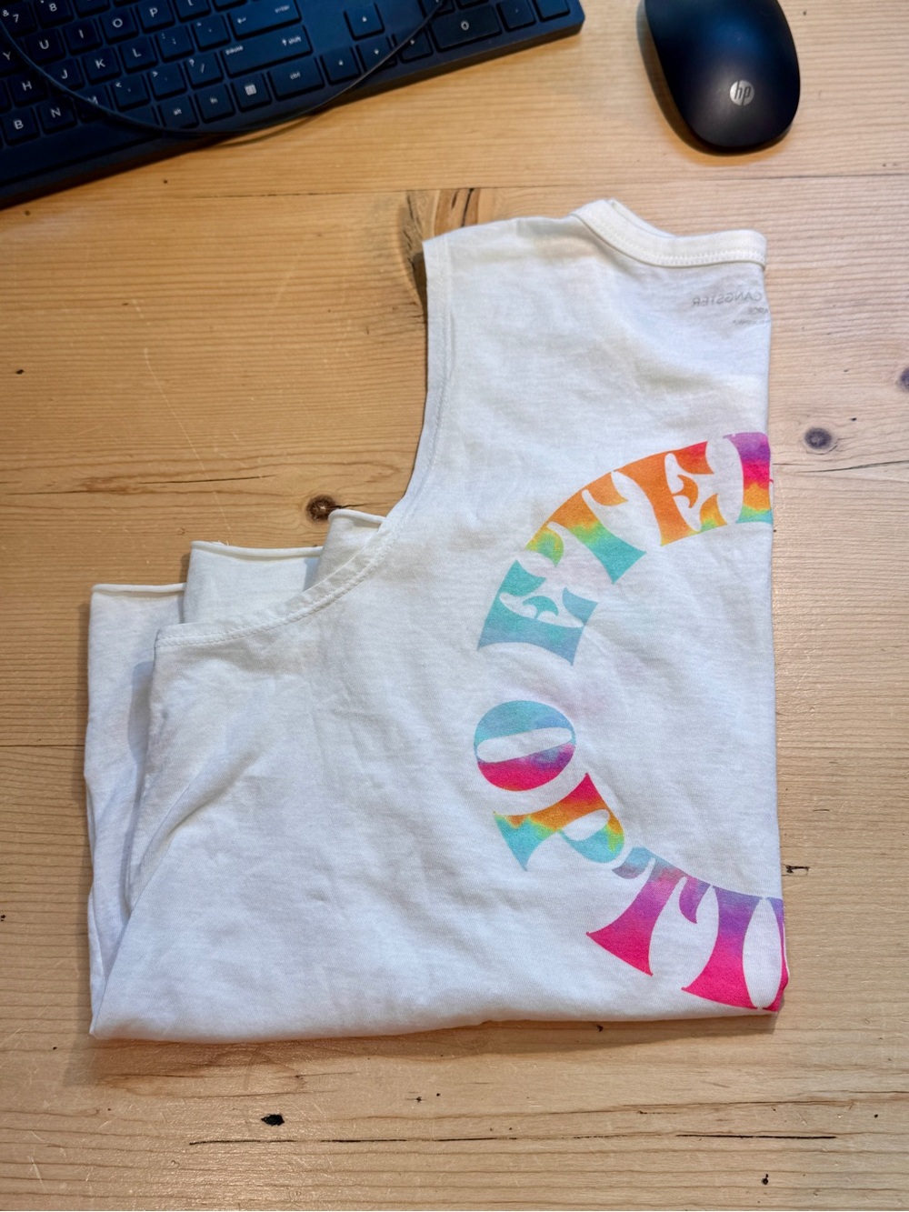 Spiritual Gangster Women’s Muscle Tee with Colorful Circle Logo Size Large NWOT - Picture 11 of 12